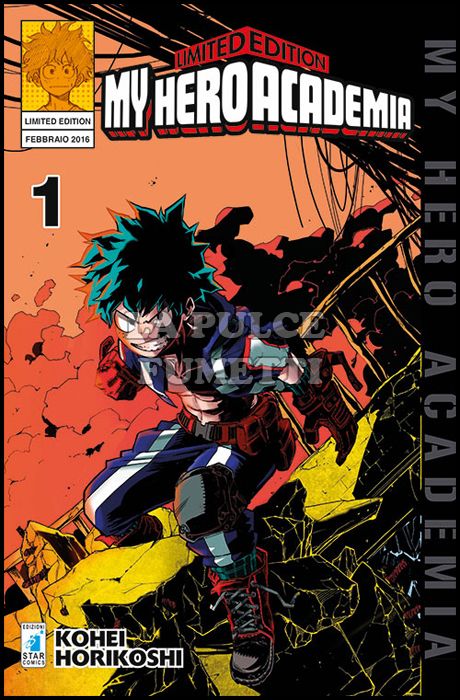 DRAGON #   212 - MY HERO ACADEMIA 1 - LIMITED EDITION